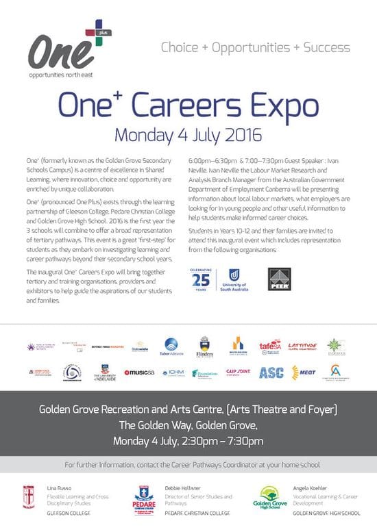 One+ Careers Expo 2016